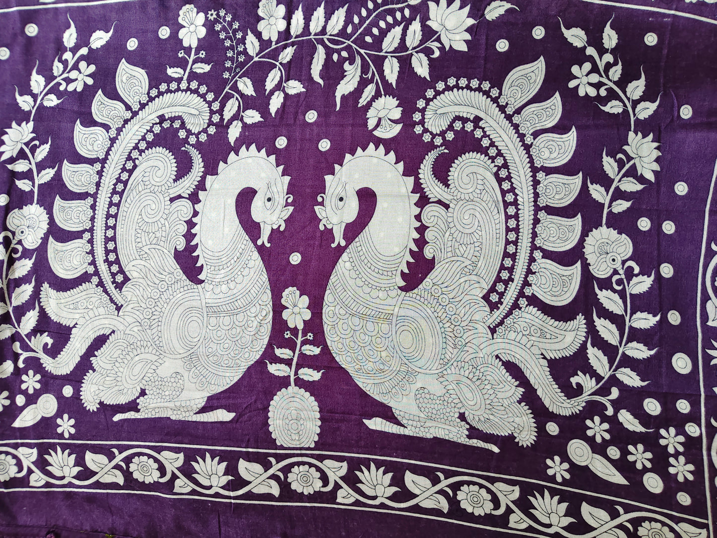 Fancy cotton saree