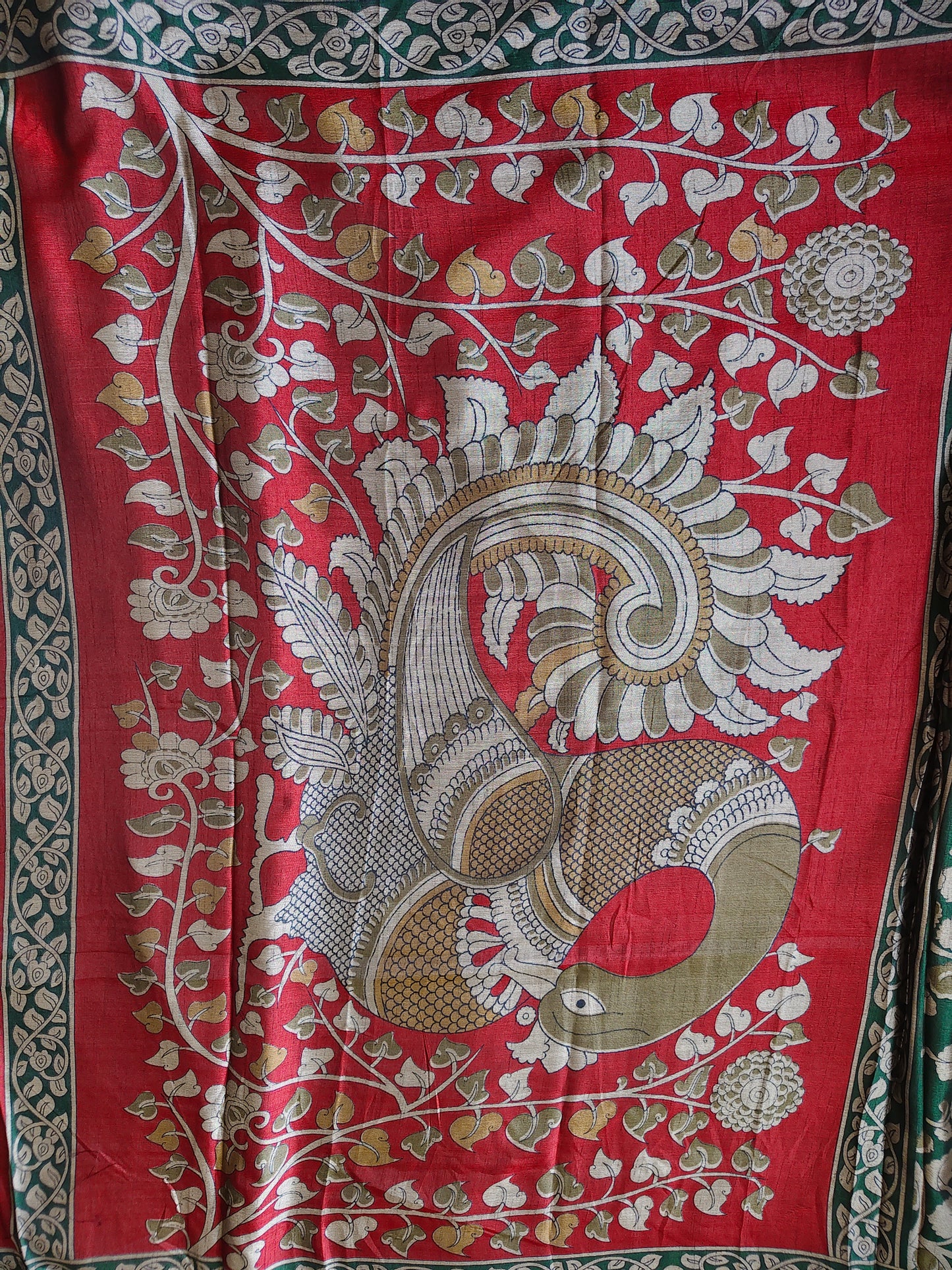 Dola Silk - Mangalagiri Print
