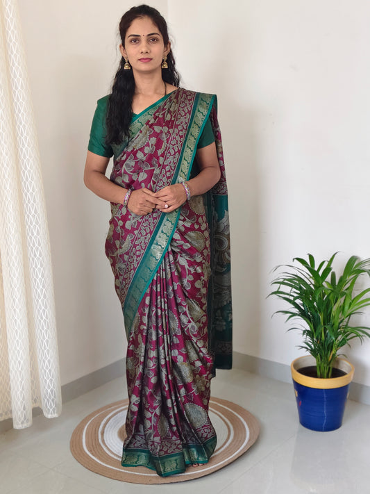 Dola Silk - Mangalagiri Print