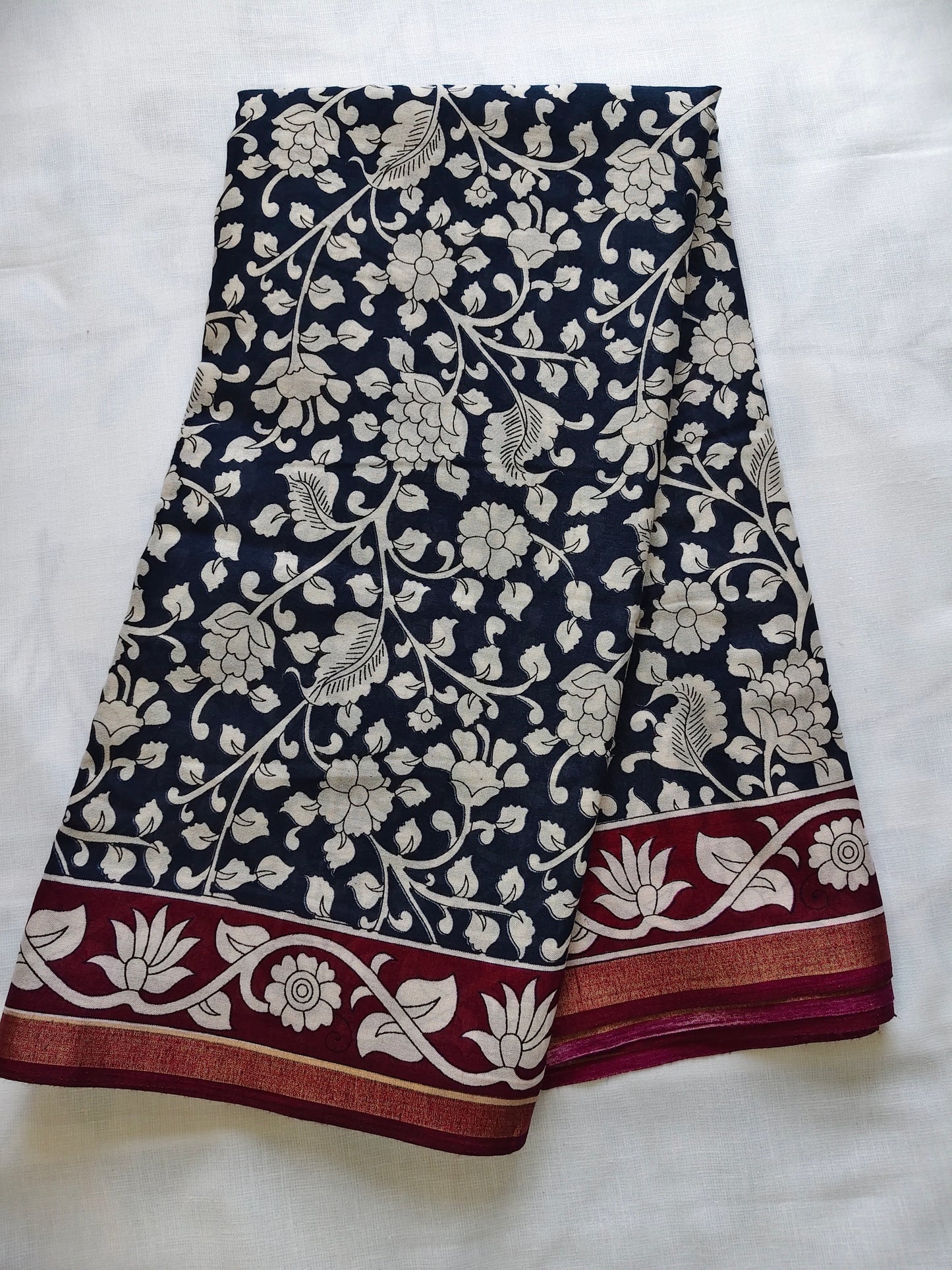 Fancy cotton saree