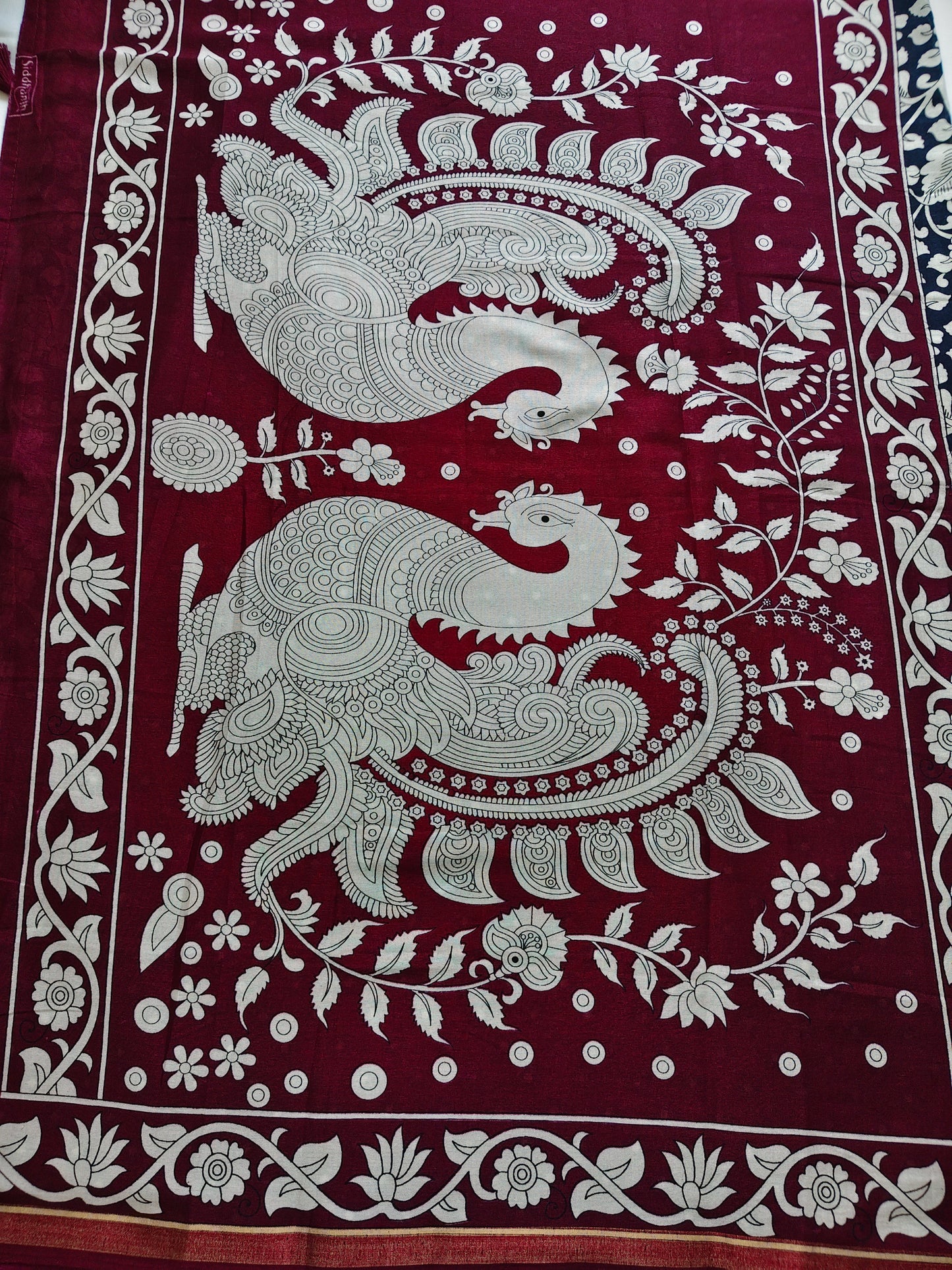 Fancy cotton saree