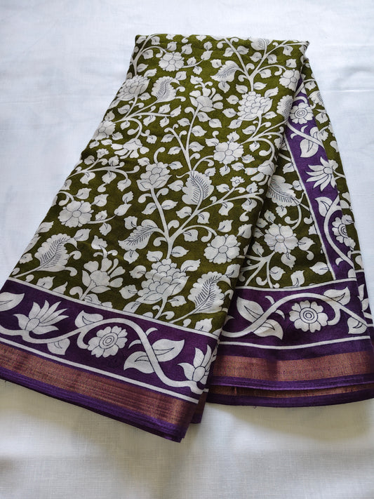 Fancy cotton saree