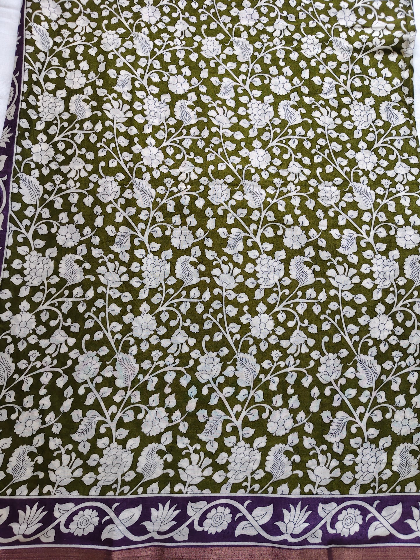 Fancy cotton saree