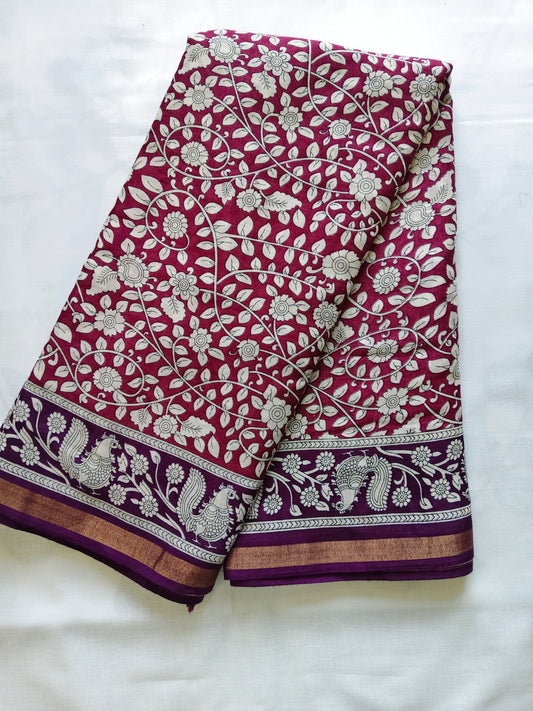 Fancy cotton saree