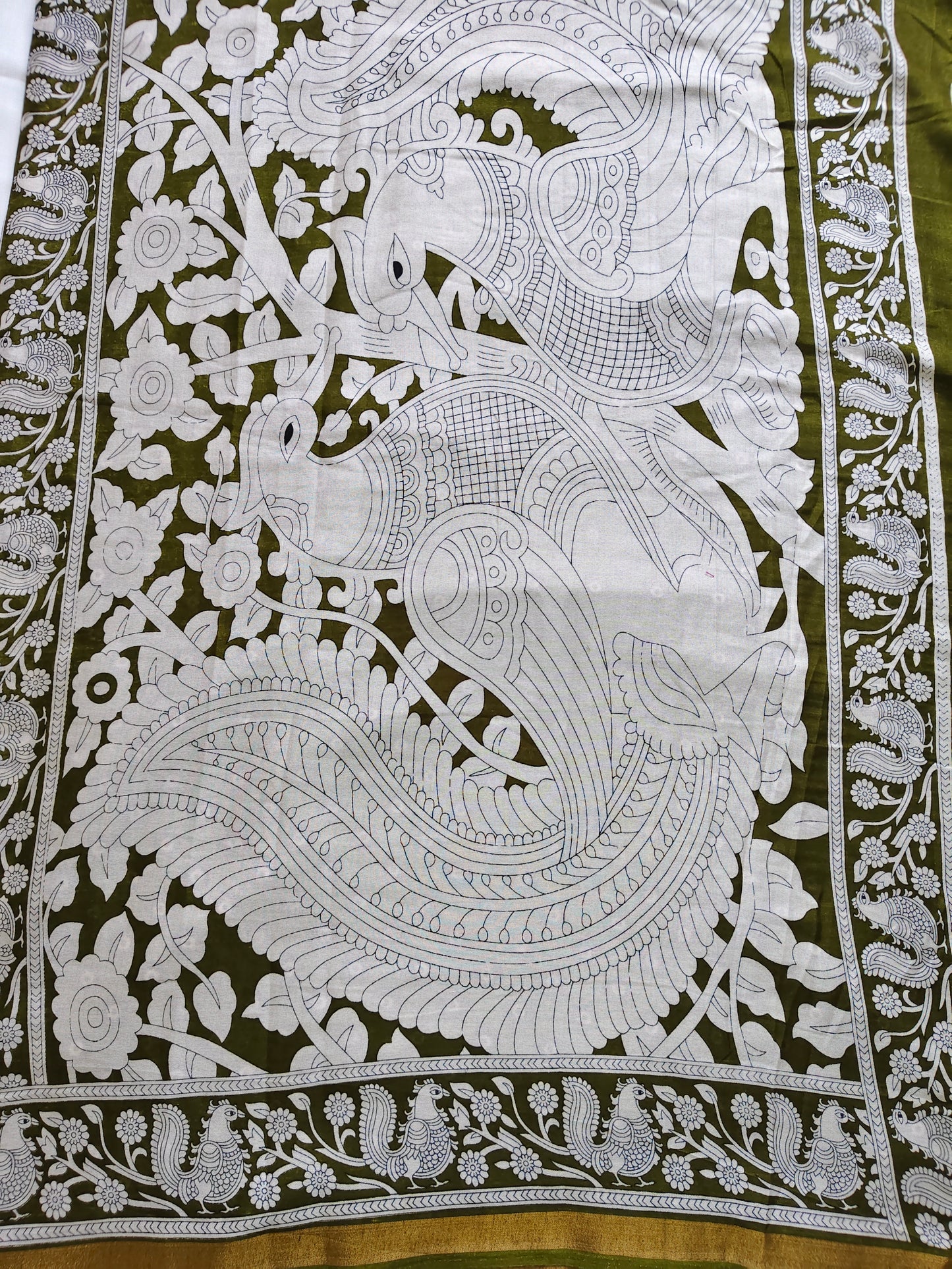 Fancy cotton saree