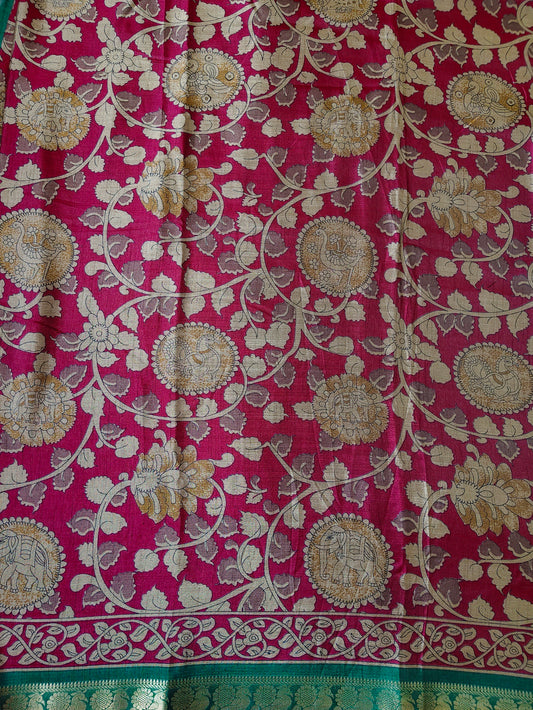 Dola Silk - Mangalagiri Print
