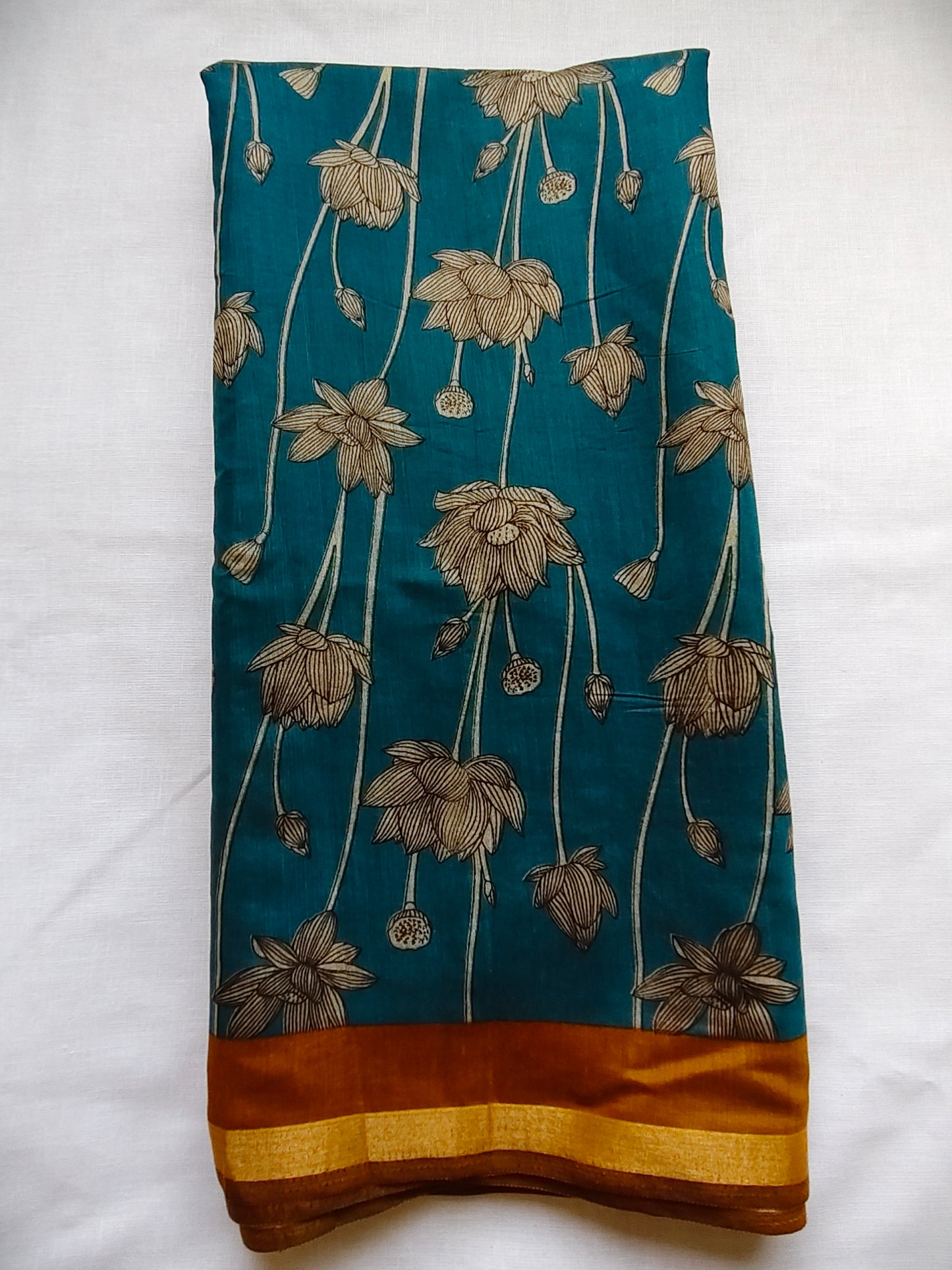 Soft cotton blend Saree
