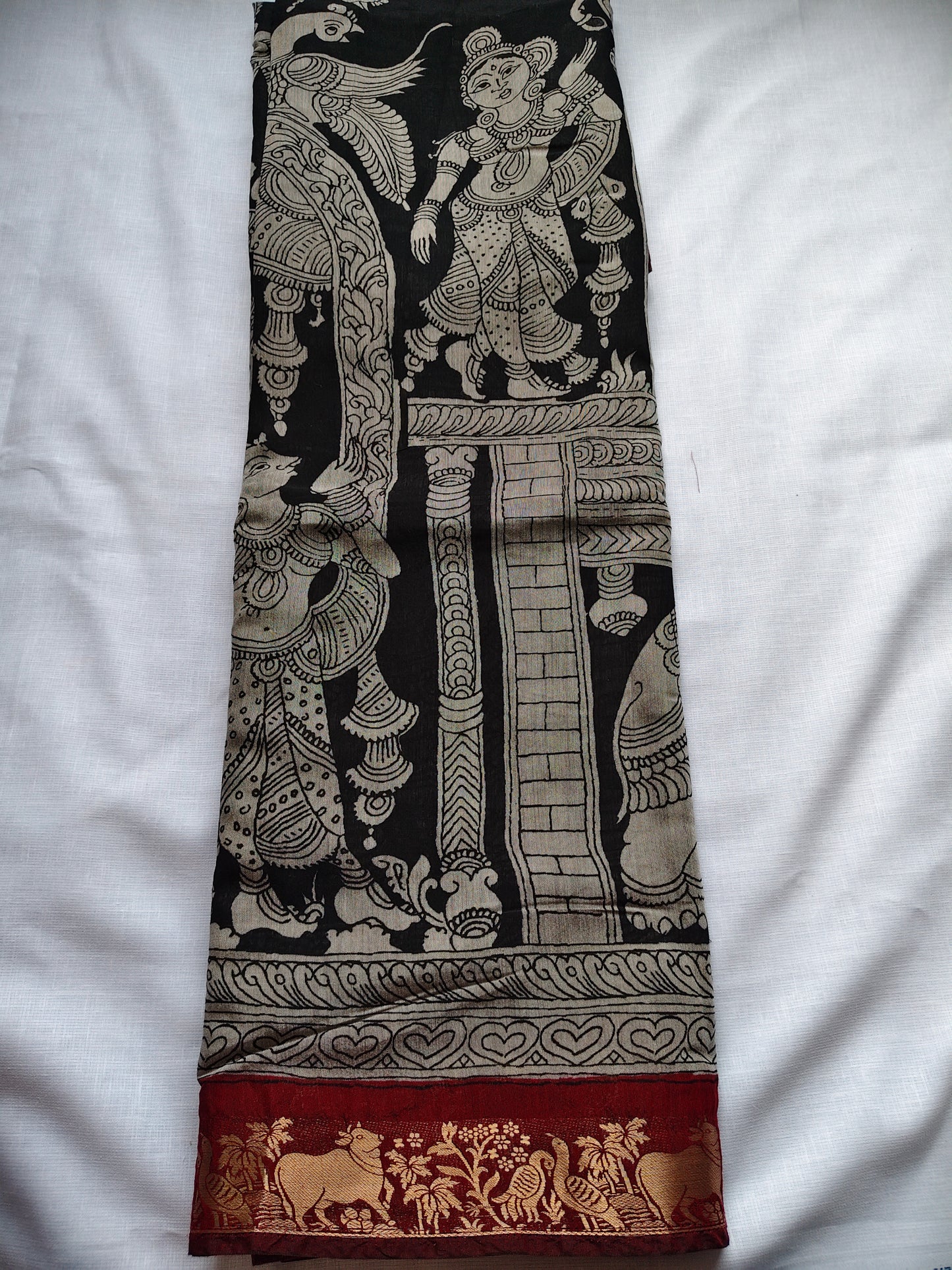 Kalamkari Saree