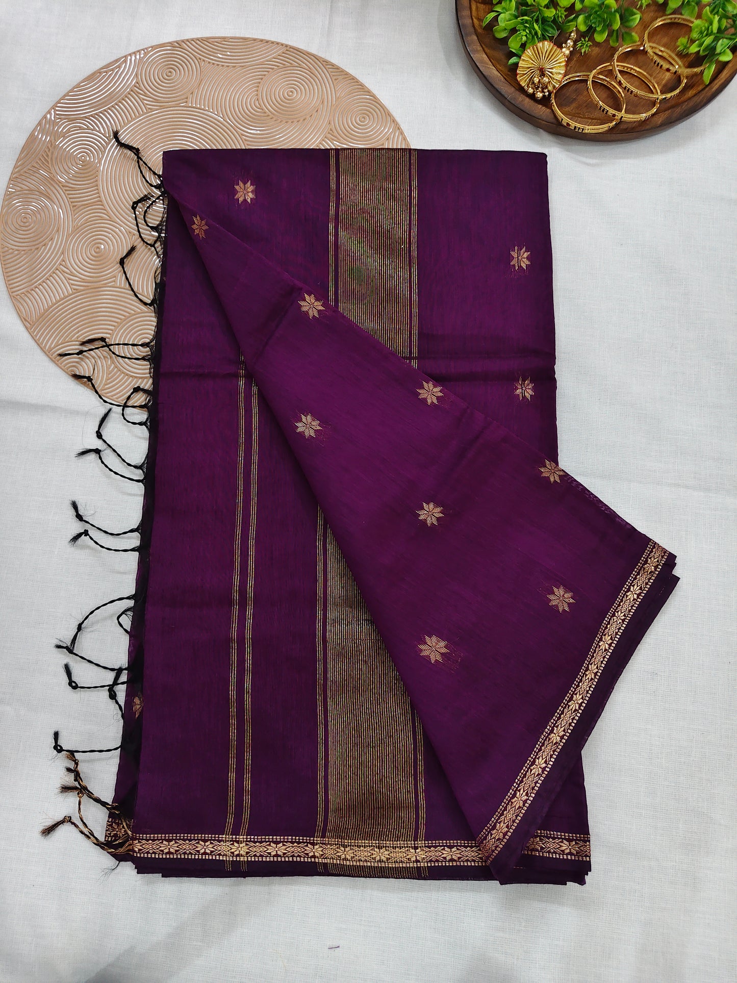 Maheshwari Silk Cotton Saree