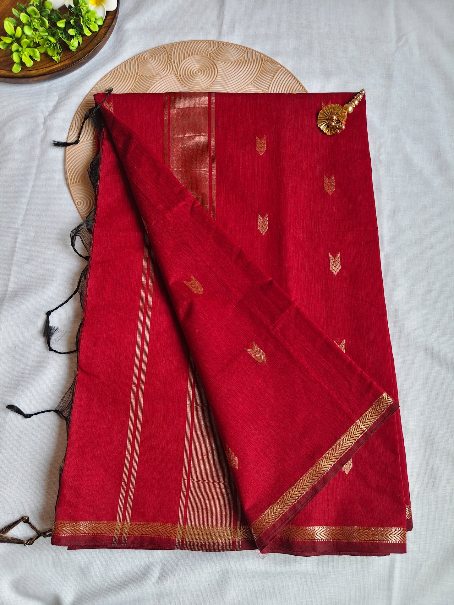 Maheshwari Silk Cotton Saree