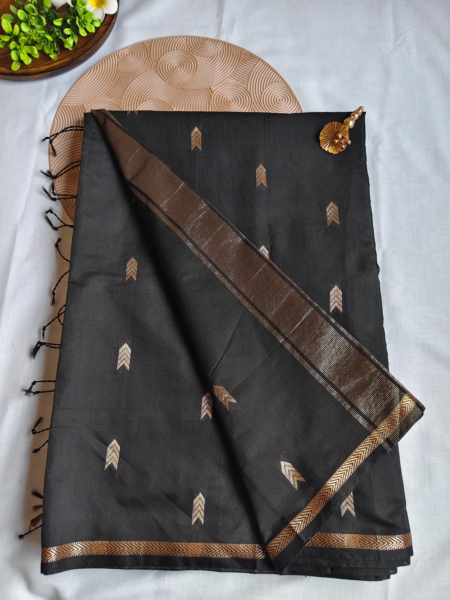 Maheshwari Silk Cotton Saree
