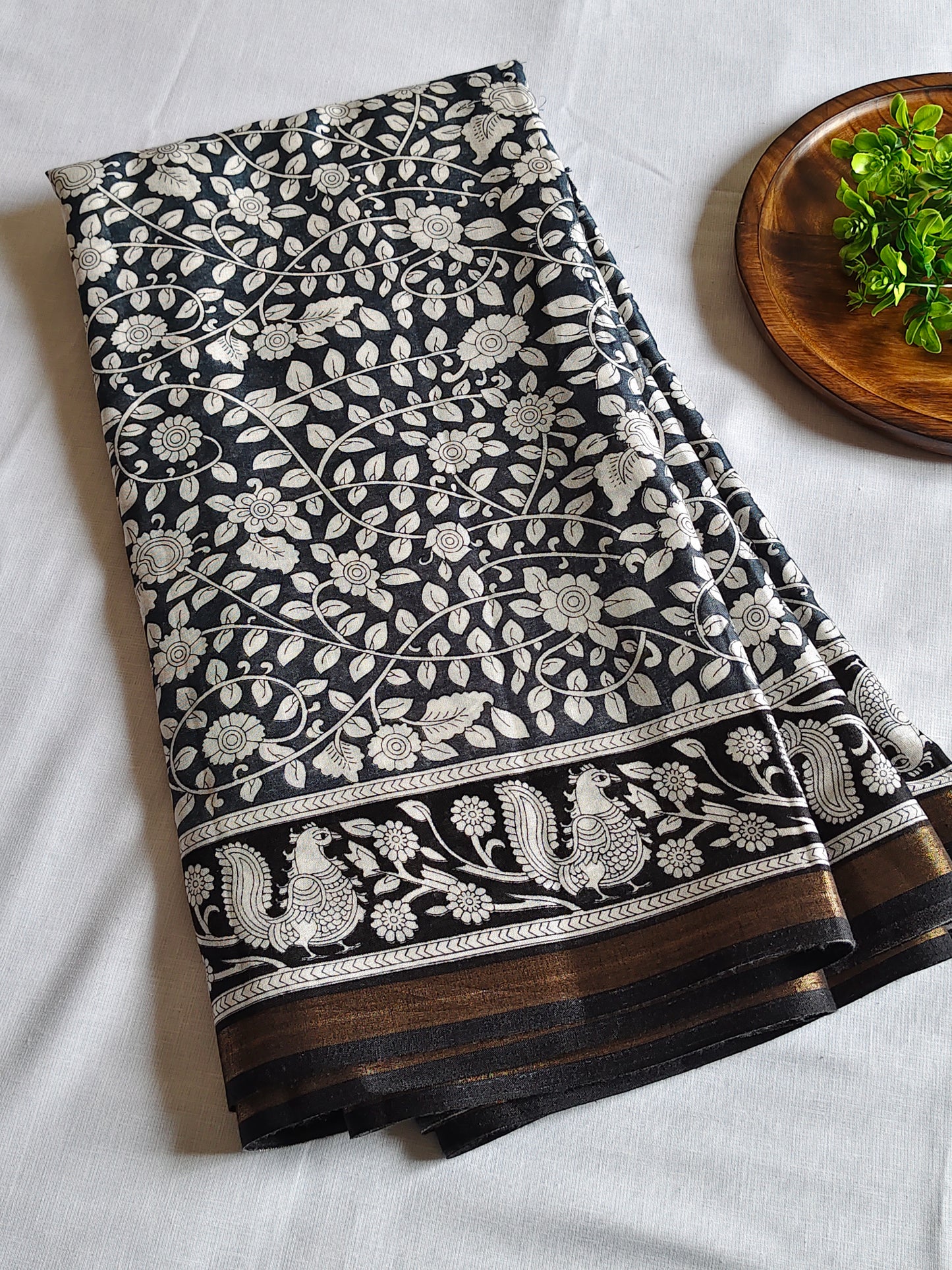 Fancy cotton saree
