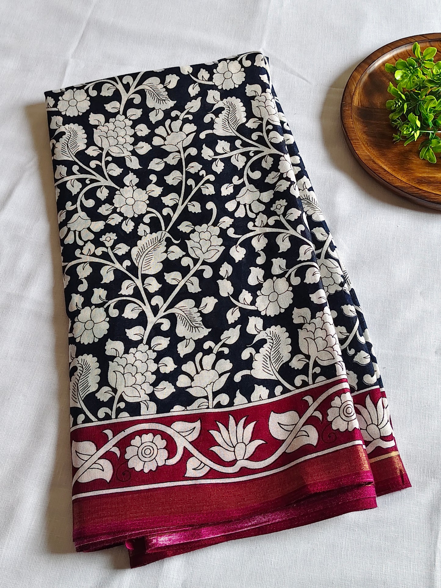 Fancy cotton saree