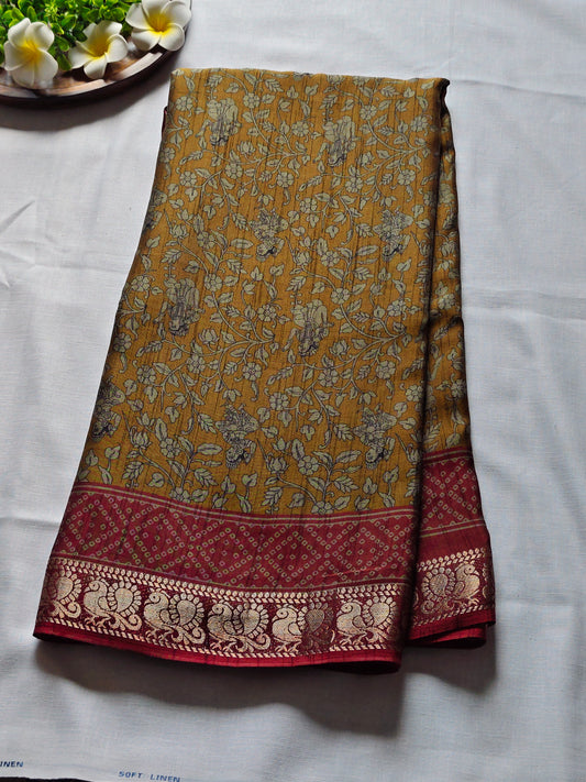 Dola Silk - Flower Print