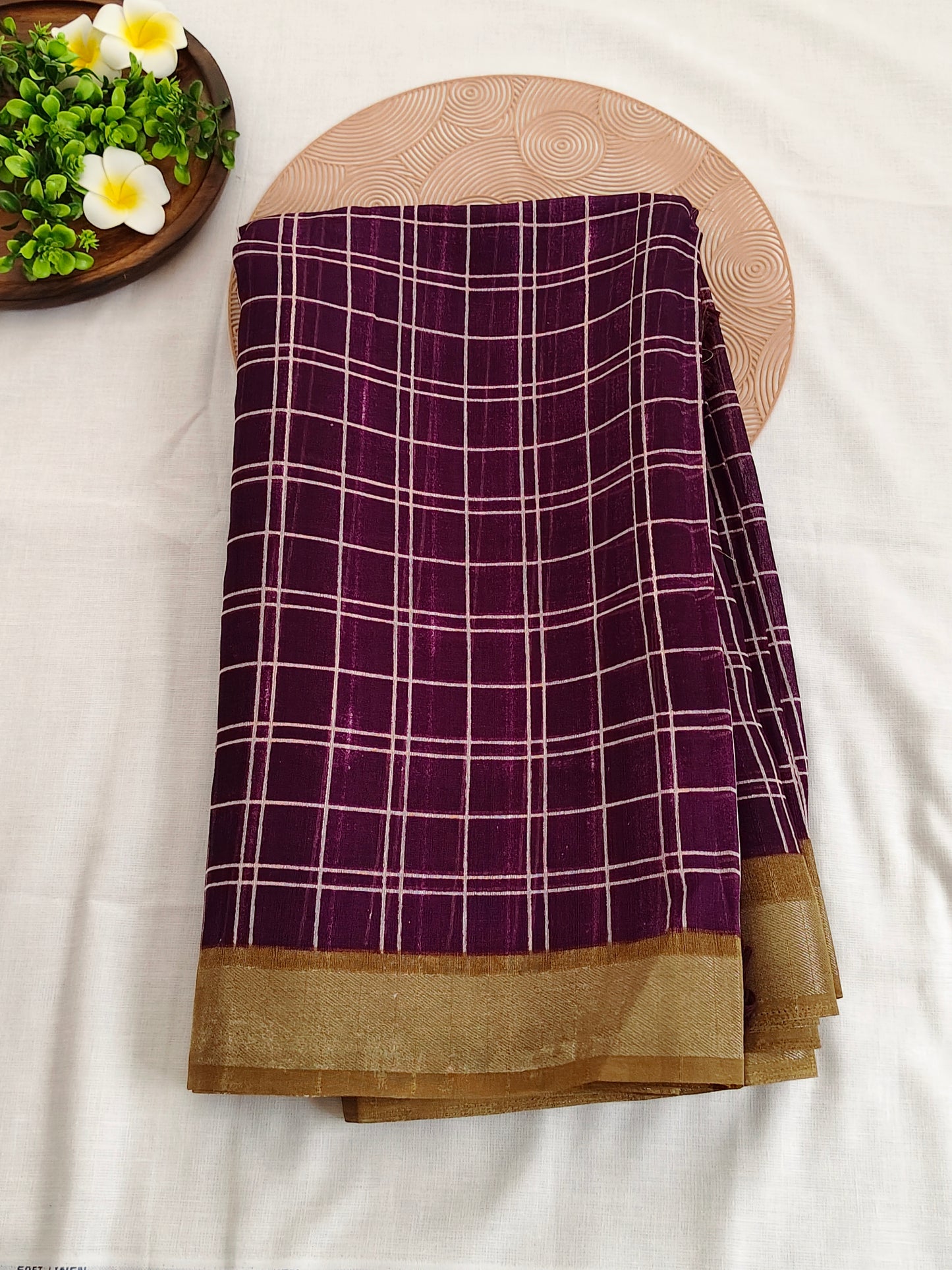Fossil Art Saree
