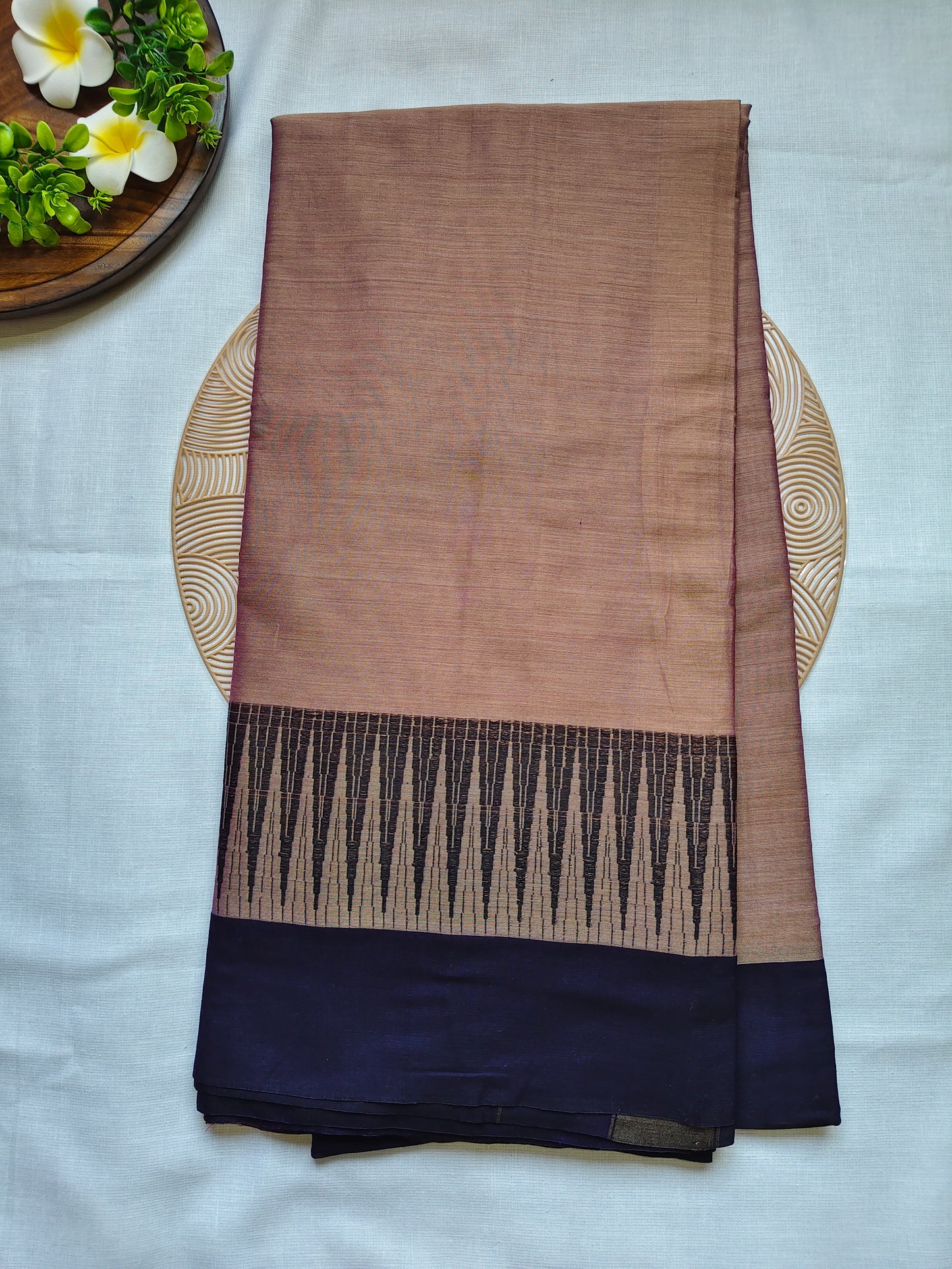 Narayanpet Temple Border Saree