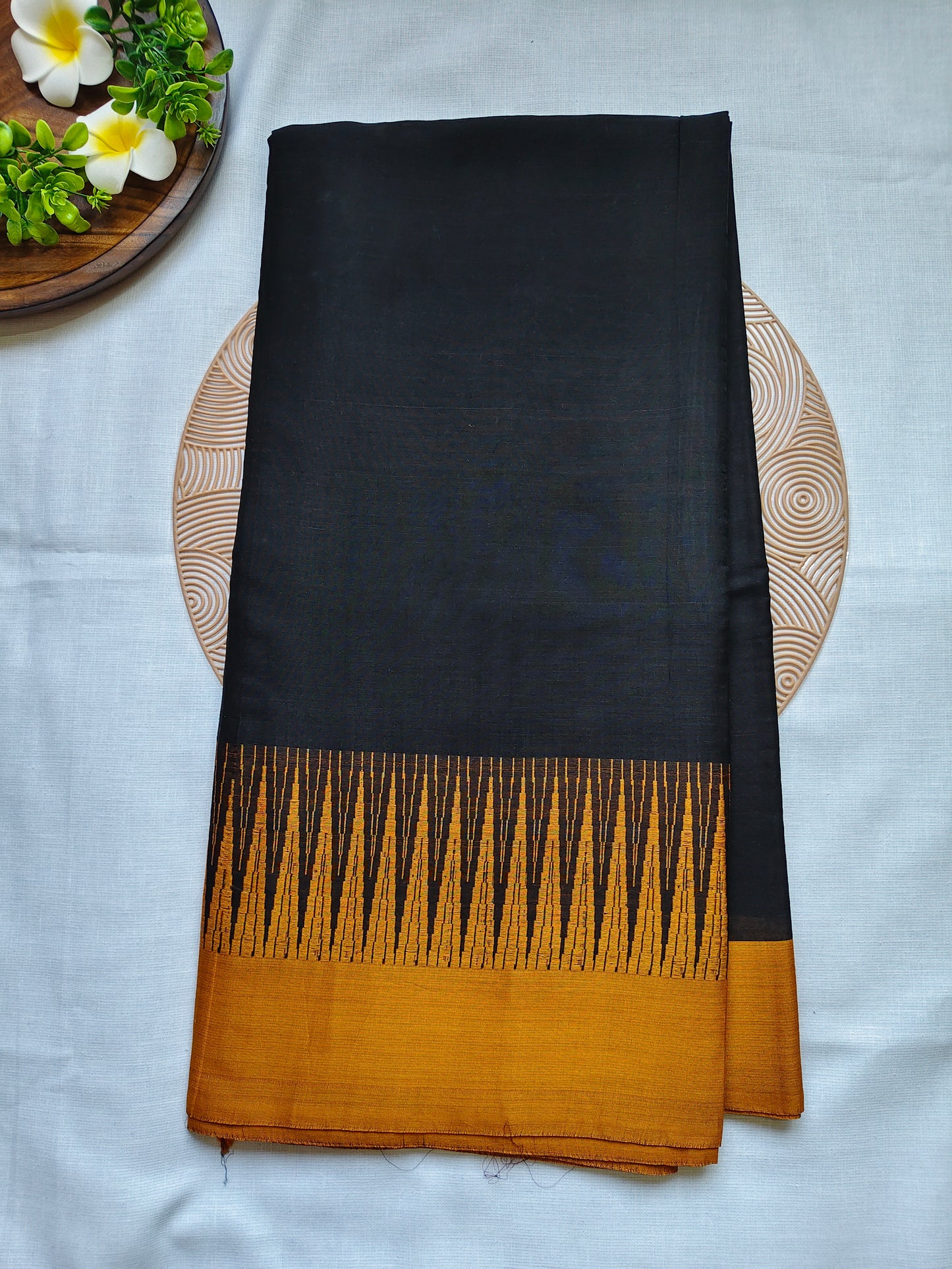 Narayanpet Temple Border Saree