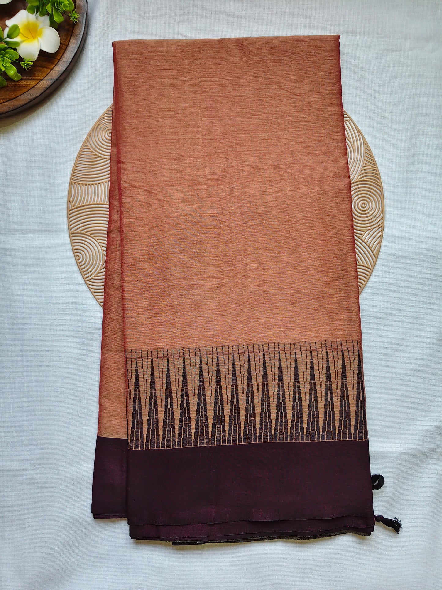 Narayanpet Temple Border Saree