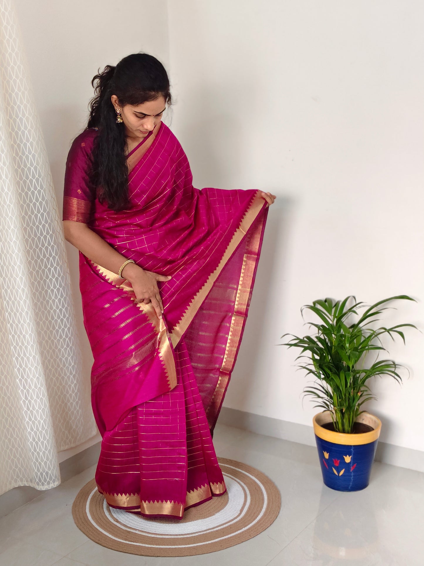 Narayanpet Mangiri Cotton Saree