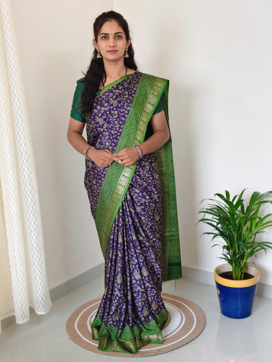 Dola Silk - Flower Print