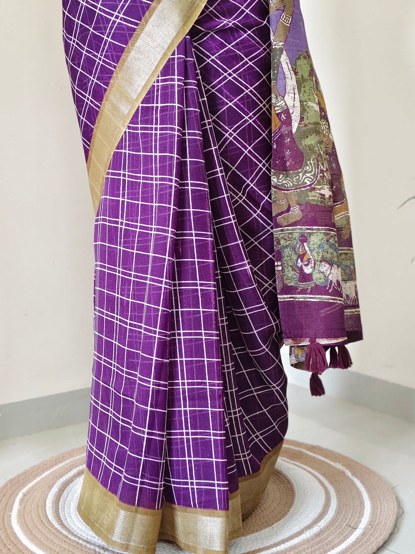 Fossil Art Saree