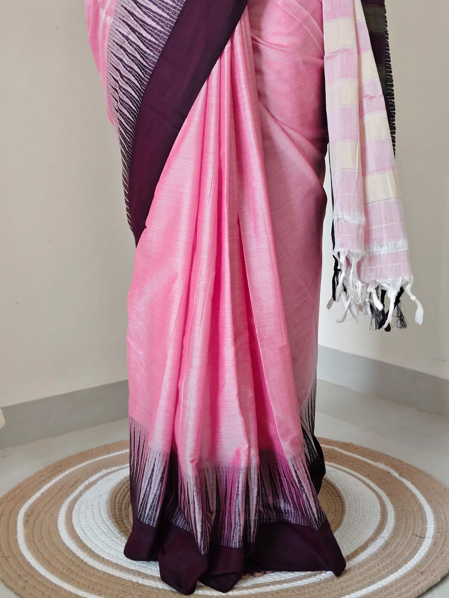 Narayanpet Temple Border Saree