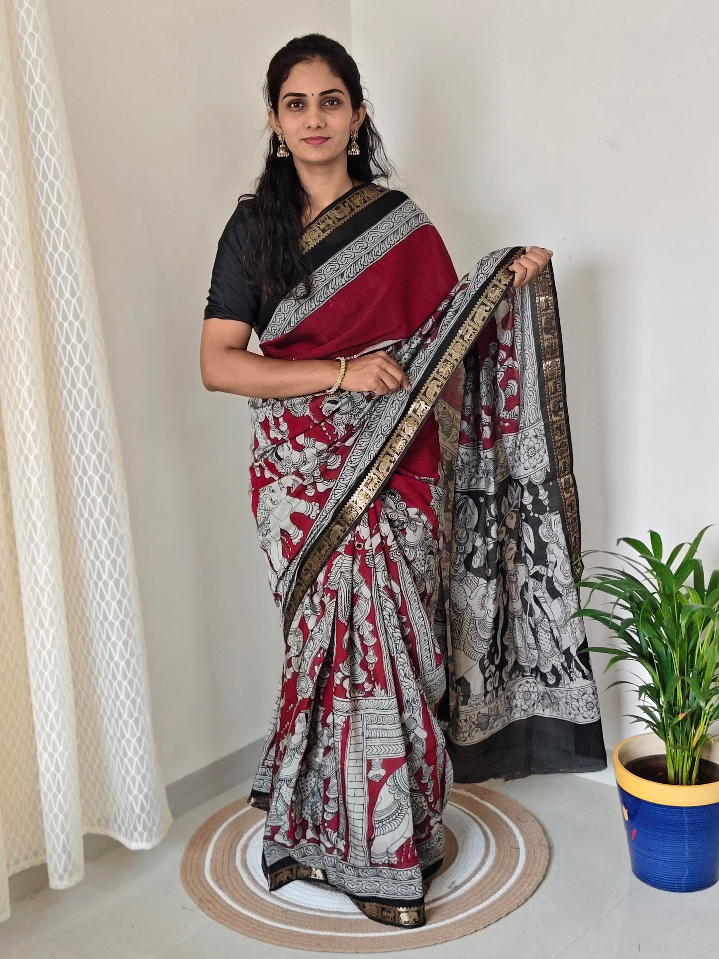 Kalamkari Saree