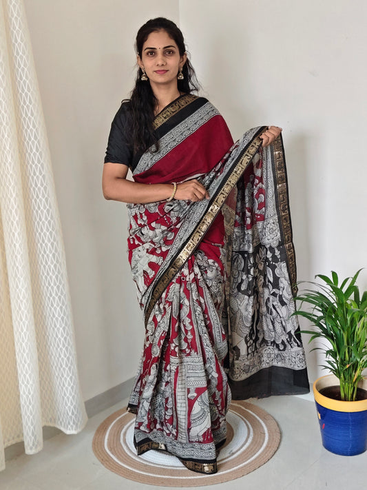 Kalamkari Saree