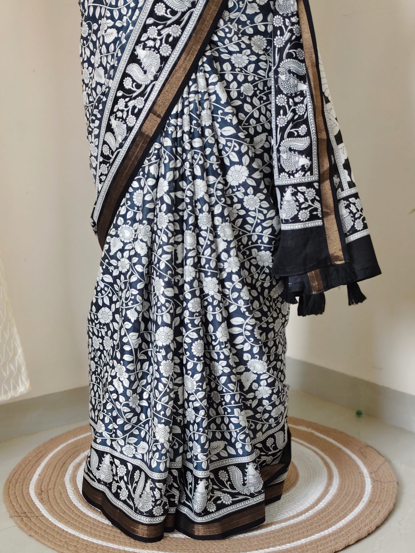 Fancy cotton saree