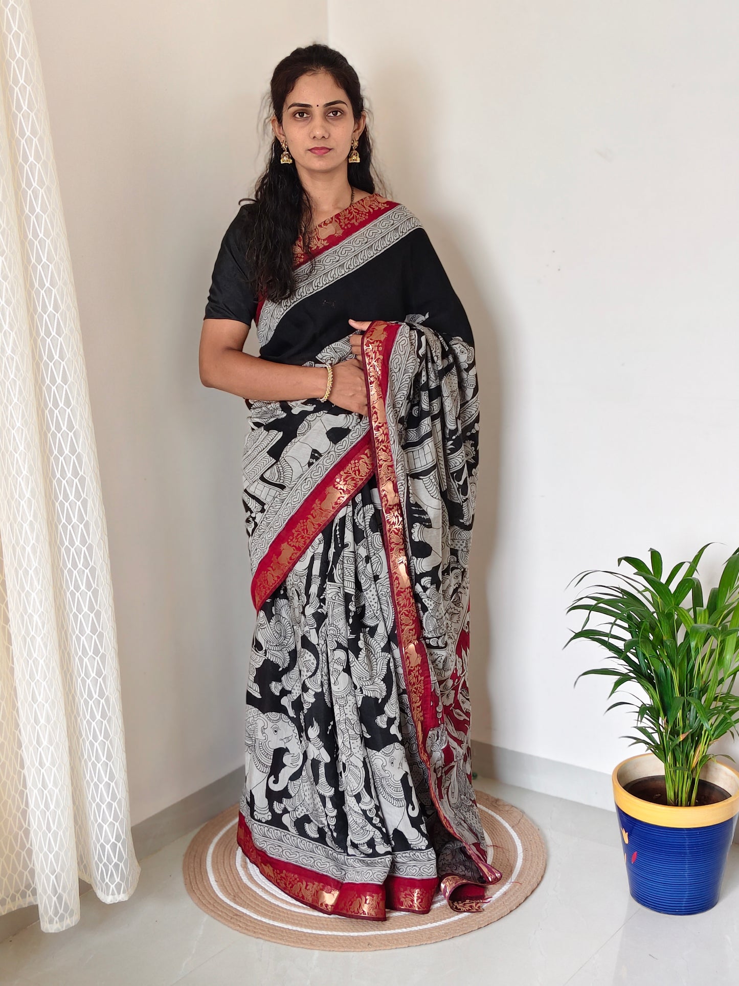 Kalamkari Saree