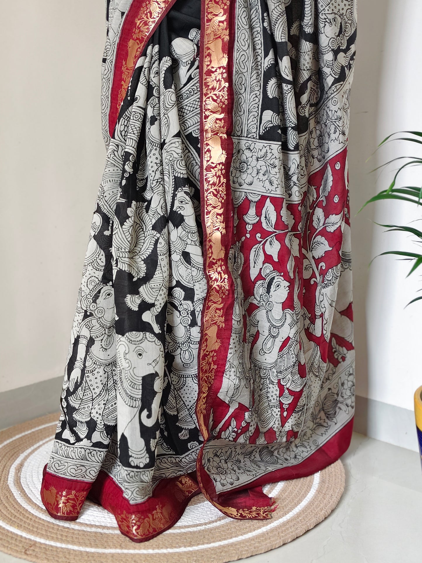 Kalamkari Saree