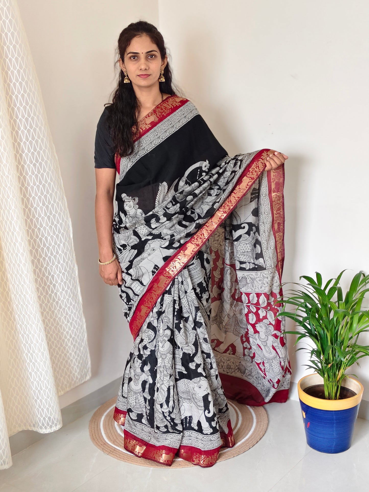 Kalamkari Saree
