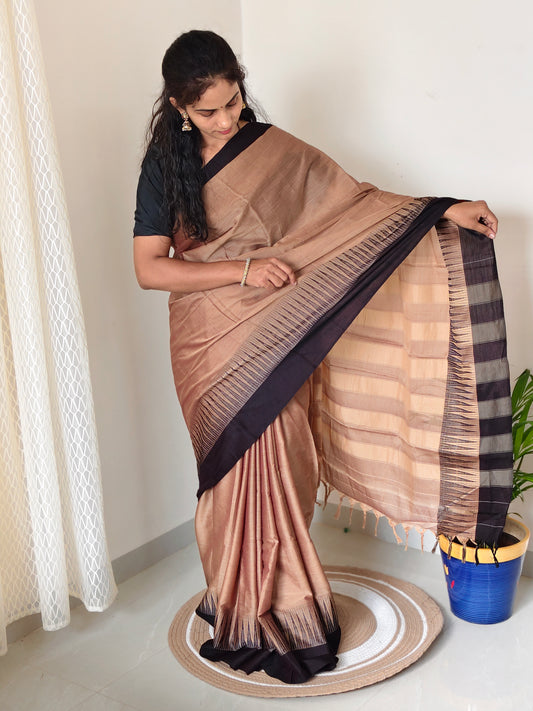 Narayanpet Temple Border Saree