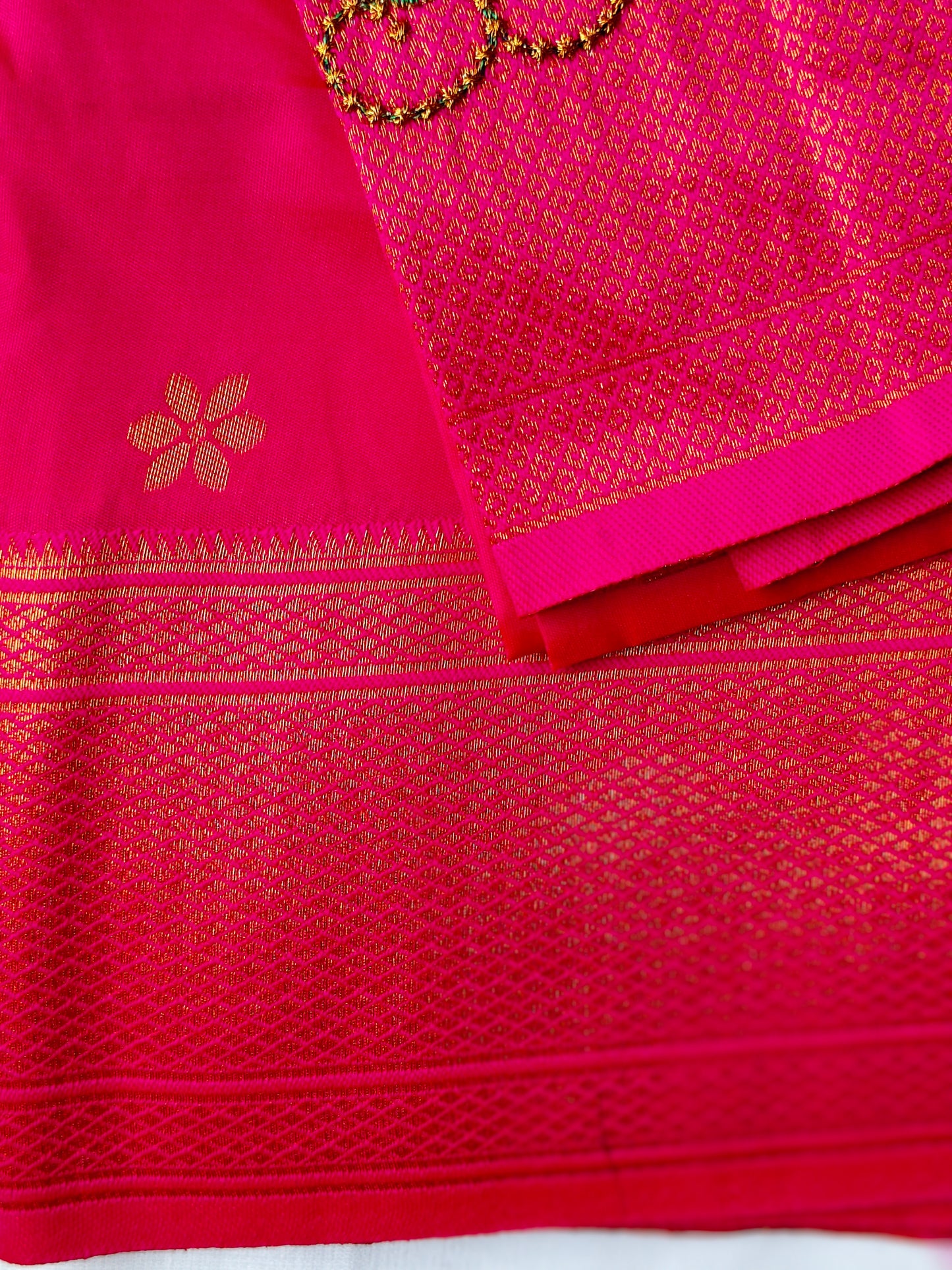 Pink Kalanjali Paithani