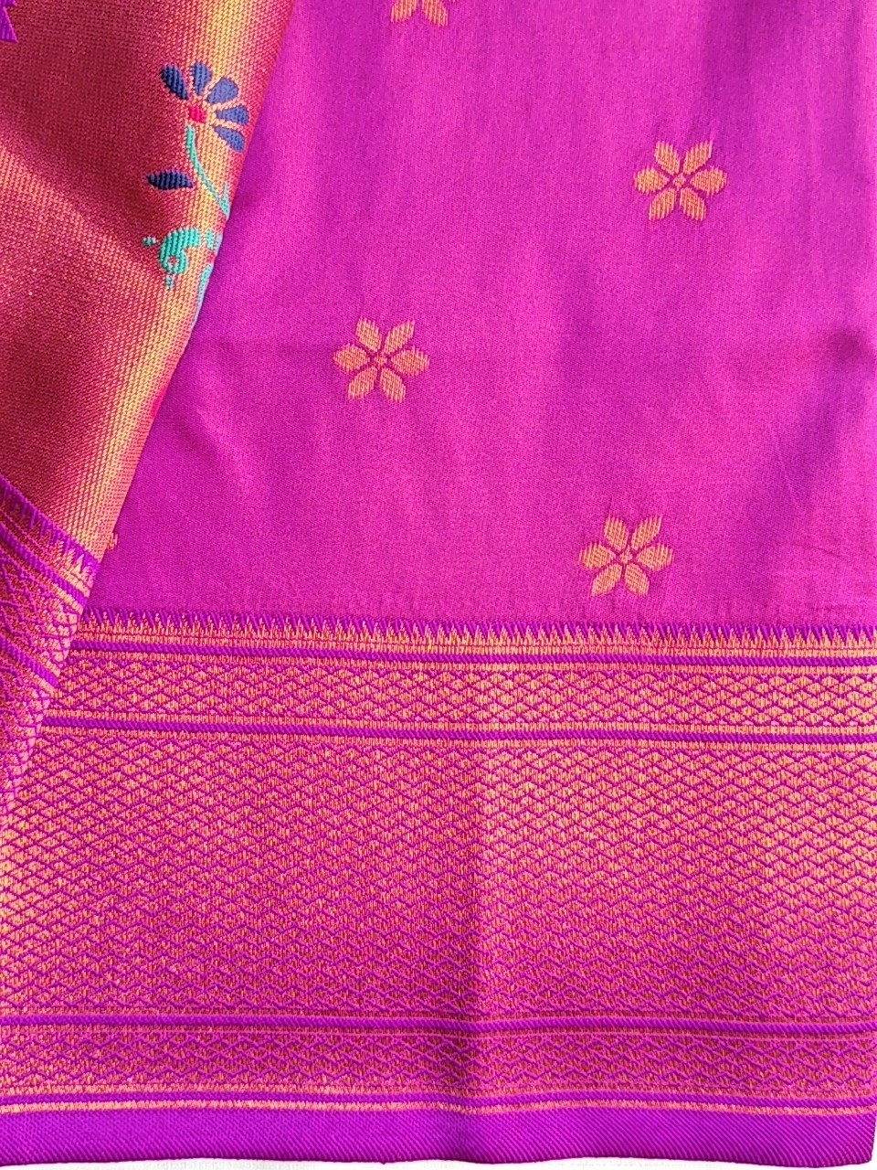 Rani Pink Kalanjali Paithani