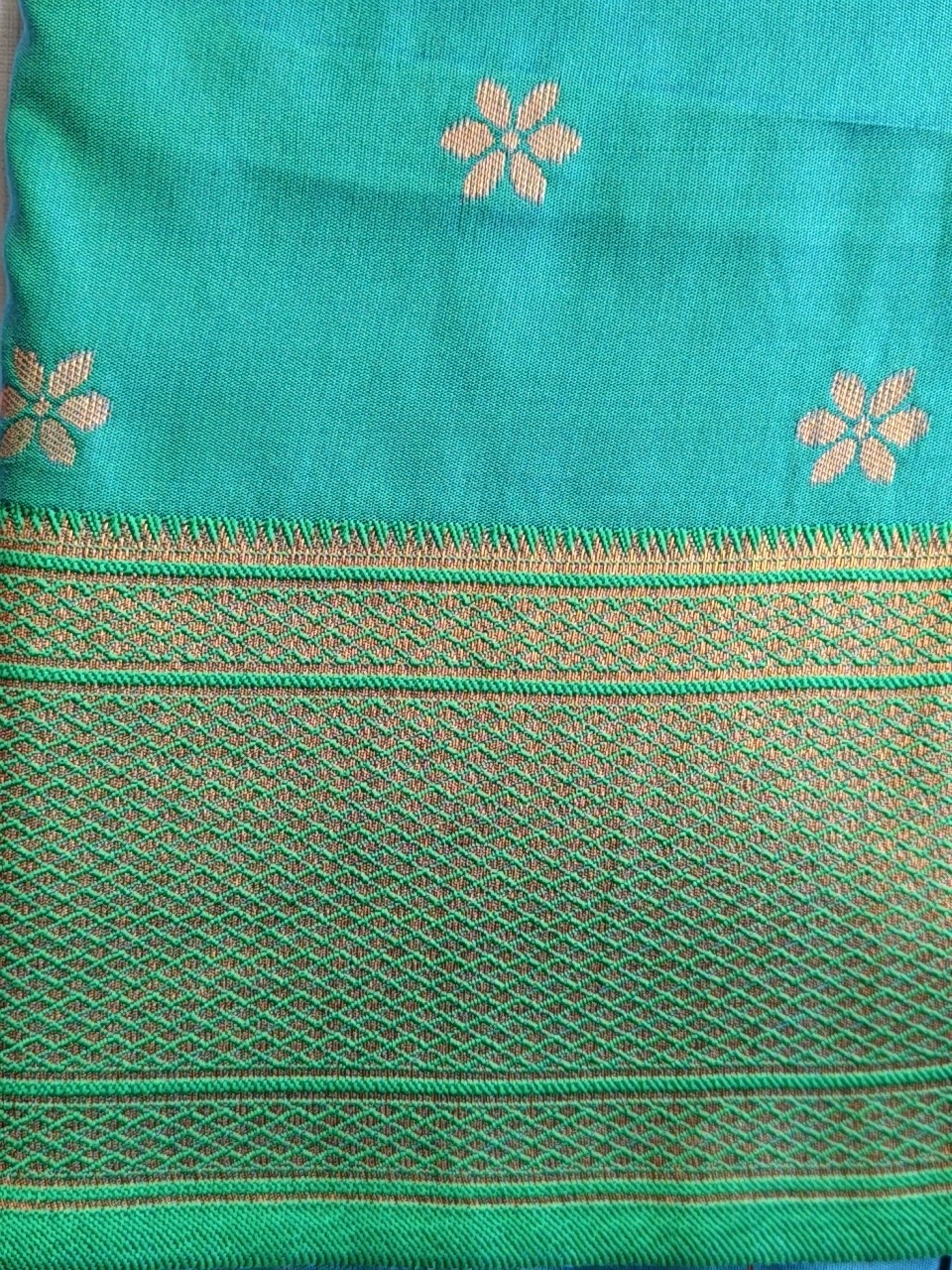 Green Kalanjali Paithani