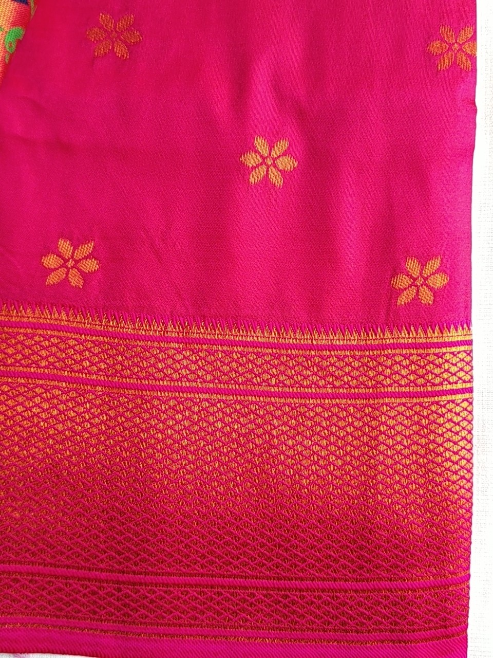 Pink Kalanjali Paithani